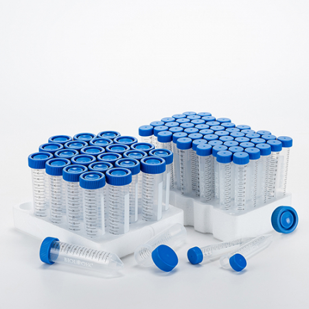 ПРОБИРКИ ТИПА FALCON НА 50 МЛ С КОНИЧЕСКИМ ДНОМ, С ПЛОСКИМИ КРЫШКАМИ, СТЕРИЛЬНЫЕ, РОССЫПЬЮ (25 ШТ./УПАК.), АРТ. 10-9502, BIOLOGIX