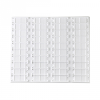 ПЛАНШЕТ ДЛЯ ПРЕДМЕТНЫХ СТЕКОЛ НА 40 МЕСТ (ИНД.УП.)