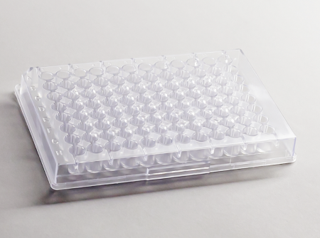 96-ЛУНОЧНЫЕ МИКРОПЛАНШЕТЫ C ПРОЗРАЧНЫМ КРУГЛЫМ ДНОМ, ОБРАБОТАННЫЙ TC, В ИНДИВИДУАЛЬНОЙ УПАКОВКЕ, С КРЫШКОЙ, СТЕРИЛЬНЫЙ, 50 ШТ/УПАК. CORNING, 3799