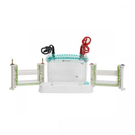 КАМЕРА ДЛЯ ЭЛЕКТРОФОРЕЗА НА 4 ГЕЛЯ, ВЕРТИКАЛЬНАЯ, РАЗМЕР ГЕЛЯ 83 Х 73 ММ, ИНТЕГ. СИС-МА ЗАЛИВКИ ГЕЛЯ