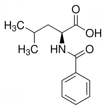 N-БЕНЗОИЛ-L-ЛЕЙЦИН (10Г) /N-BENZOYL-L-LEUCINE