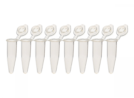 ПРОБИРКИ В СТРИПАХ ПО 8 ШТУК С ОТДЕЛЬНО ПРИКРЕПЛЕННЫМИ ПЛОСКИМИ КРЫШКАМИ, 120 СТРИПОВ/УП, АРТ. SSI-3245-00, SSI (SCIENTIFIC SPECIALTIES INCORPORATED