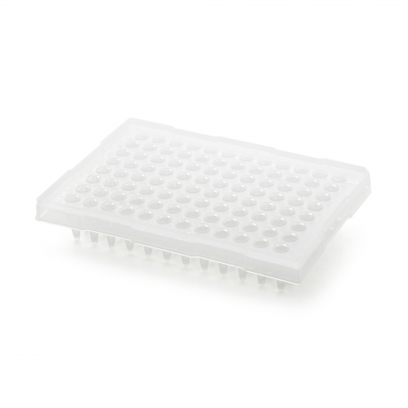 ПЛАШКА ДЛЯ ПЦР НА 96 ЛУНКИ С ПОЛУЮБКОЙ, ПРОФИЛЬ СТАНДАРТНЫЙ (10 ШТ.УП.) ABI СОВМЕСТИМЫЕ
