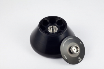 УГЛОВОЙ РОТОР ДЛЯ 8 ПРОБИРОК ОБЪЕМОМ 50 МЛ (КРУГЛОЕ ДНО) С АЛЮМИНИЕВОЙ КРЫШКОЙ, АРТ. A50-8, HANIL