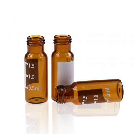 ВИАЛЫ С КРЫШК, 2 МЛ, ЯНТАР, 12Х32ММ, 9-425, ВИНТ, БЕЛ PTFE/КРАС СИЛИКОН , 1ММ, 100ШТ/УПАК, C0000961