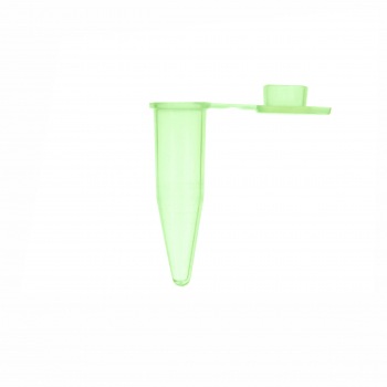 МИКРОЦЕНТРИФУЖНАЯ ПРОБИРКА 0,2 МЛ, ПЛОСКАЯ КРЫШКА, ЗЕЛЕНАЯ. (1000 ШТ.УП.) ПЦР CLEAN