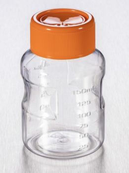 БУТЫЛКИ CORNING EASY GRIP ИЗ ПОЛИСТИРОЛА ДЛЯ ХРАНЕНИЯ ОБЪЕМОМ 150 МЛ С КРЫШКАМИ ДИАМЕТРОМ 45 ММ, 24 ШТ/УПАК. CORNING, 431175