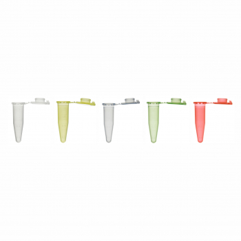 МИКРОЦЕНТРИФУЖНАЯ ПРОБИРКА 1,5 МЛ, ГРАДУИРОВАННАЯ (ПРОЗРАЧНАЯ, ЖЕЛТАЯ, КРАСНАЯ, ГОЛУБАЯ, ЗЕЛЕНАЯ) ПЦР CLEAN