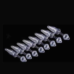 ПРОБИРКИ ДЛЯ ПЦР В СТРИПАХ, 0.2 МЛ, КРЫШКА - ПЛОСКАЯ, ПРИКРЕПЛЕН. НА ПЕТЛЕ, 125 СТРИПОВ/УПАК