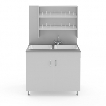 СТОЛ-МОЙКА НВ-1000 МД С СУШИЛКОЙ (1000?600?1650)