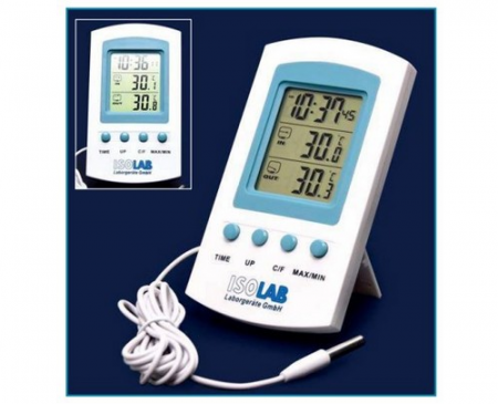 ТЕРМОМЕТР НАСТОЛЬНЫЙ, 135X75X19, ISOLAB, АРТ. 060.02.001