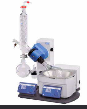 РОТАЦИОННЫЙ ИСПАРИТЕЛЬ RV 10 DIGITAL V СО ВСТРОЕННОЙ НАГРЕВАТЕЛЬНОЙ БАНЕЙ HB 10, IKA