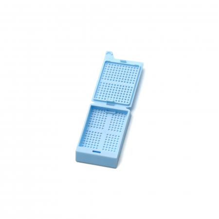 БИОПСИЙНЫЕ КАССЕТЫ С СОЕДИНЕННЫМИ КРЫШКАМИ, ГОЛУБЫЕ (500 ШТ.УП.)