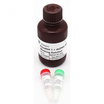 НАБОР EQUALBIT HS ДЛЯ АНАЛИЗА ДВУХЦЕПОЧЕЧНОЙ ДНК, 100 РЕАКЦИЙ, АРТ. EQ111-01, VAZYME BIOTECH CO., LTD