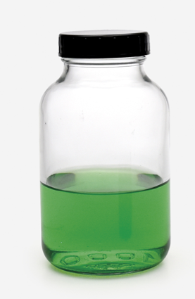 БУТЫЛЬ, ВИНТОВАЯ КРЫШКА, ШИРОКОЕ ГОРЛО, НЕЙТРАЛЬНОЕ СТЕКЛО, ПРОЗРАЧНАЯ, 50 МЛ, ГОРЛО GL55, ISOLAB, АРТ. 061.11.050