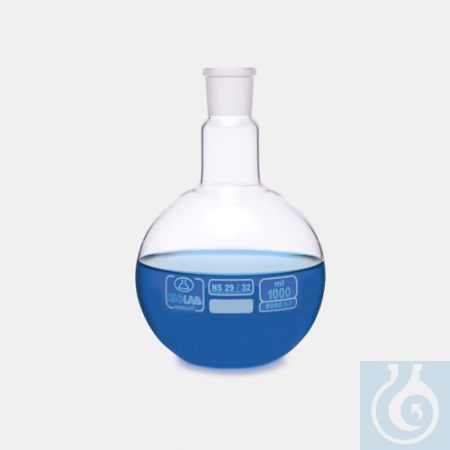 КОЛБА ПЛОСКОДОННАЯ - 500 МЛ - ШЛИФ 29/32