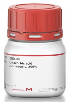 L-АСКОРБИНОВАЯ КИСЛОТА, 100 Г, 255564-100G, SIGMA-ALDRICH