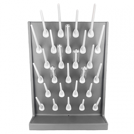 СУШИЛКА ДЛЯ ЛАБОРАТОРНОЙ ПОСУДЫ STEGLER SL-27 (ПОЛИПРОПИЛЕН, 27 МЕСТ, 400?555?110 ММ)