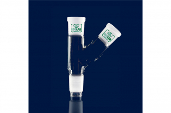 АДАПТЕР У-ОБРАЗНЫЙ - NS 29/32 - 29/32 - УГЛОВОЙ ШЛИФ NS 29/32