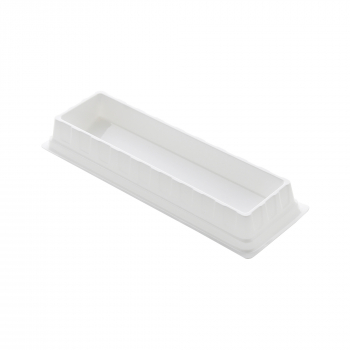 ВАННОЧКА ДЛЯ РЕАГЕНТОВ (ДЛЯ МНОГОКАНАЛЬНЫХ ПИПЕТОК-ДОЗАТОРОВ) ВМЕСТИМОСТЬЮ 60 МЛ, БЕЛАЯ, ПОЛИСТИРОЛ