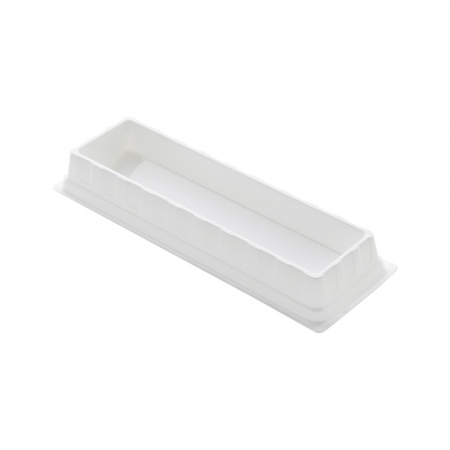 ВАННОЧКА ДЛЯ РЕАГЕНТОВ (ДЛЯ МНОГОКАНАЛЬНЫХ ПИПЕТОК-ДОЗАТОРОВ) ВМЕСТИМОСТЬЮ 60 МЛ, БЕЛАЯ, ПОЛИСТИРОЛ