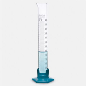 МЕРНЫЙ ЦИЛИНДР, БОРОСИЛИКАТНОЕ СТЕКЛО, 25 МЛ, ISOLAB, АРТ.016.07.025