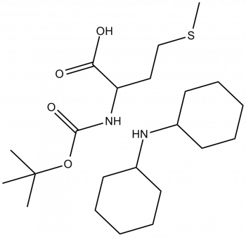 N-БУТИЛОКСИКАРБОНИЛ-МЕТИОНИН ДЦГА (50Г) / BOC-L-METHIONINE DCHA