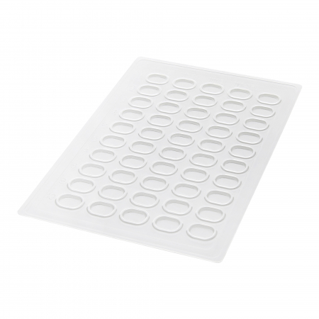 ПЛАНШЕТ ПОЛИМЕРНЫЙ ИММУНОЛОГИЧЕСКИЙ ОДНОРАЗОВЫЙ 50 ЛУНОК (ПРОЗРАЧНЫЙ)