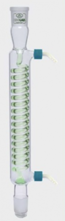 КОНДЕНСАТОР, СПИРАЛЬНЫЙ, РУКАВ ПП - 160 ММ, NS 14/23