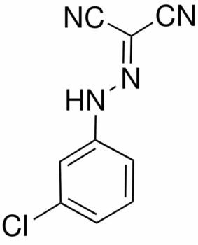 КАРБОНИЛЦИАНИД 3-ХЛОРФЕНИЛГИДРАЗОН (CCCP), ?97%, 100 МГ, АРТ. C2759-100MG, SIGMA-ALDRICH