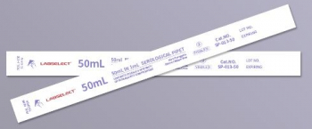 СЕРОЛОГИЧЕСКИЕ ПИПЕТКИ 50ML, STERILE, INDIVIDUAL PACK, 100PCS/PK SP-013-50 LABSELECT