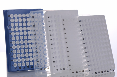 ПЛАНШЕТЫ 96-ЛУНОЧНЫЕ ДЛЯ ПЦР БЕЗ ЮБКИ, 0,1 МЛ, БЕЛЫЕ, 10 ШТ/УПАК, АРТ.R2111-D,ZHEJIANG ZHONG ZAI MEDICAL TECHNOLOGY CO