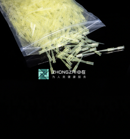 НАКОНЕЧНИКИ НА 200 МКЛ, 1000 ШТ/УПАК, АРТ. P0200-D, ZHEJIANG ZHONGFAN MEDICAL TECHNOLOGY CO