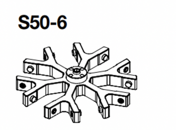 БАКЕТНЫЙ РОТОР ДЛЯ FLETA 40P, АРТ. S50-6, HANIL