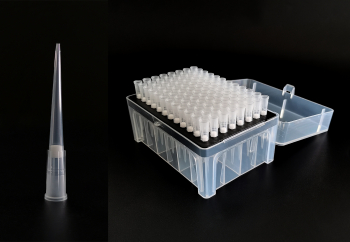 НАКОНЕЧНИКИ ДЛЯ ПИПЕТОК С НИЗКИМ УДЕРЖИВАНИЕМ С ФИЛЬТРОМ, ПП, НЕСТЕРИЛЬНЫЕ, 10-100МКЛ, КОРОТКИЕ, 96ШТУК/ШТАТИВ