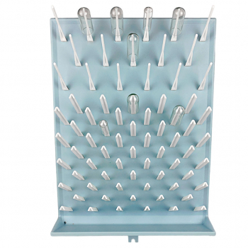 СУШИЛКА ДЛЯ ЛАБОРАТОРНОЙ ПОСУДЫ STEGLER SL-72 (ПОЛИПРОПИЛЕН, 72 МЕСТА, 450?630?110 ММ)