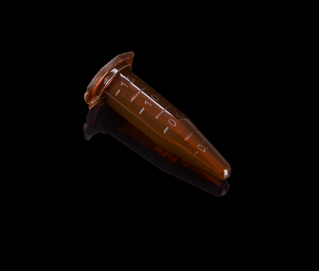 KG221A ПРОБИРКИ МИКРОЦЕНТРИФУЖНЫЕ, ЯНТАРНЫЕ, 1,5 МЛ, 500 ШТ/УП