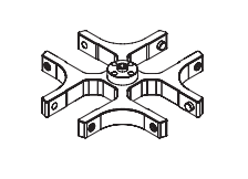 БАКЕТНЫЙ РОТОР ДЛЯ FLETA 40P, АРТ. S85-4, HANIL