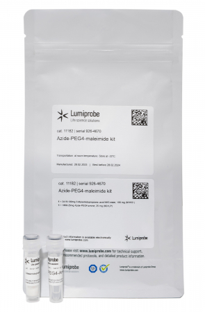 АЗИД-ПЭГ4-МАЛЕИМИД (ДВУХКОМПОНЕНТНЫЙ НАБОР), 35 MG, 11182