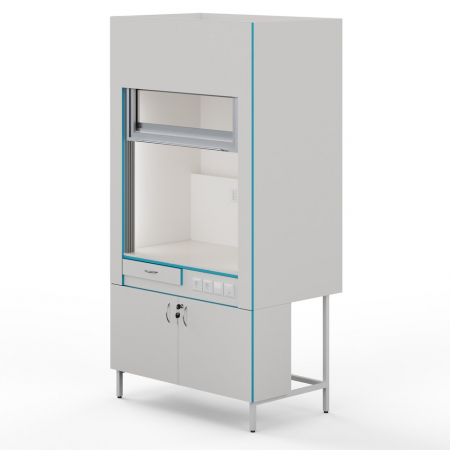 ВЫТЯЖНОЙ ШКАФ СО СТОЛЕШНИЦЕЙ ИЗ МОНОЛИТНОЙ КЕРАМИКИ ШВ НВК 1200 МОН