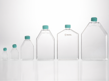 ФЛАКОН КУЛЬТУРАЛЬНЫЙ, ПЛОЩАДЬ 12,5 СМ?, ДЛЯ АДГЕЗИВНЫХ КУЛЬТУР, КРЫШКА С ФИЛЬТРОМ, СТЕР., 10 ШТ/УП., АРТ. JB-TCF012, JETBIOFIL025