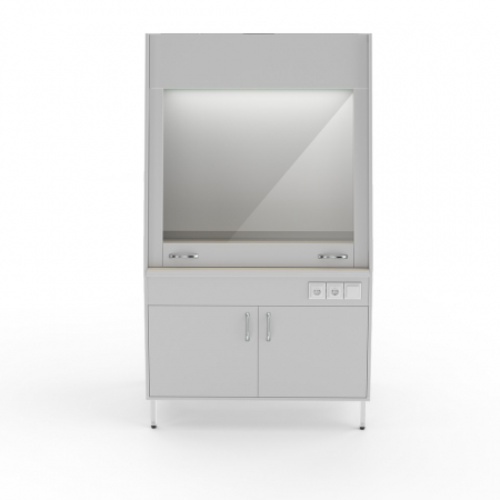 ВЫТЯЖНОЙ ШКАФ СО СТОЛЕШНИЦЕЙ ИЗ МОНОЛИТНОЙ КЕРАМИКИ НВ-1250 ШВ-БЦ