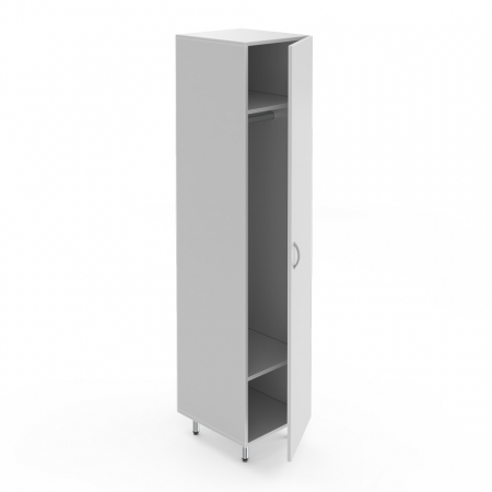 ОДНОСЕКЦИОННЫЙ ШКАФ ДЛЯ ОДЕЖДЫ НВ-400 ШО (400?460?1820)