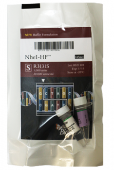 ДНК МОДИФИЦИРУЮЩИЙ ФЕРМЕНТ ЭНДОНУКЛЕАЗА РЕСТРИКЦИИ NHEI-HF™ (20 000 Е.А./МЛ, 1 000 Е.А.), АРТ. R3131 S, NEW ENGLAND BIOLABS