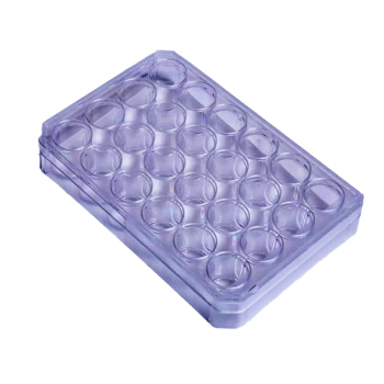 ПЛАНШЕТ -24 ЛУНОЧНЫЙ, ДЛЯ РАБОТЫ С АДГЕЗИВНЫМИ КУЛЬТУРАМИ КЛЕТОК, ПЛОСКОДОННЫЙ, С КРЫШКОЙ, СТЕРИЛЬНЫЙ, EPPENDORF 0030 722 116