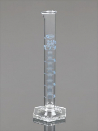 ЦИЛИНДР МЕРНЫЙ 500 МЛ, КЛАСС A, С НОСИКОМ,ГОЛУБАЯ ГРАД,КРУГЛОЕ ОСНОВАНИЕ,ЭКОНОМ,139.202.07 GLASSCO