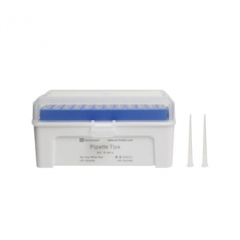 НАКОНЕЧНИКИ 0.5 - 10 МКЛ, БЕЗ ФИЛЬТРА, УДЛИНН., УНИВ., БЕЗ ДНК/РНКАЗ, БЕЗ ПИР., СТЕР., 96 ШТ/ШТАТИВ