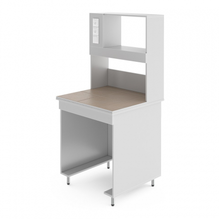 ФИЗИЧЕСКИЙ ЛАБОРАТОРНЫЙ СТОЛ СО СТОЛЕШНИЦЕЙ ИЗ КЕРАМОГРАНИТНОЙ ПЛИТКИ НВ-800 ПК