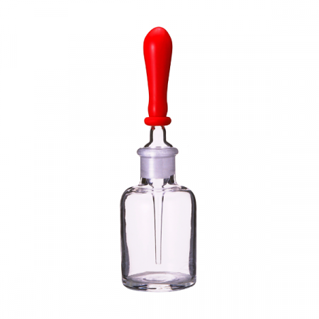 КАПЕЛЬНИЦА - ГРУШЕВИДНОЙ ПИПЕТКОЙ - СВЕТЛАЯ- 100 МЛ