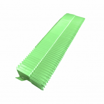 ГИСТОЛОГИЧЕСКИЕ КАССЕТЫ СОЕДИНЕННЫЕ КЛЕЙКОЙ ЛЕНТОЙ, ЗЕЛЕНЫЕ (400 ШТ. УП)